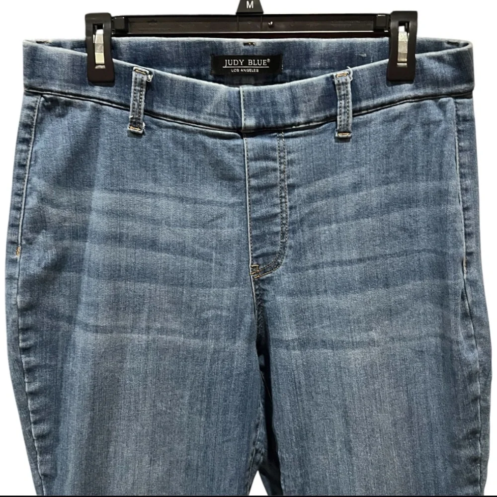 Judy Blue Pull On Flare Leg Jeans Plus Size 14W